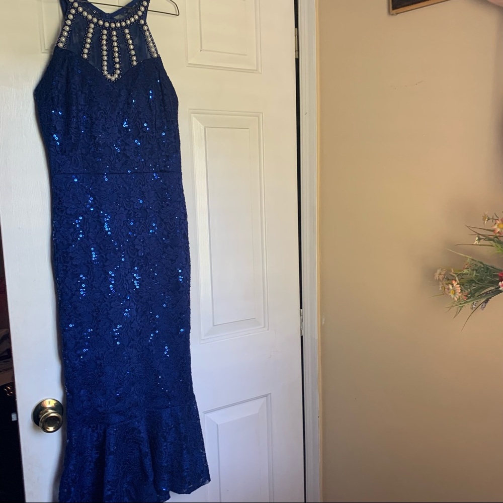 Navy blue dress size M